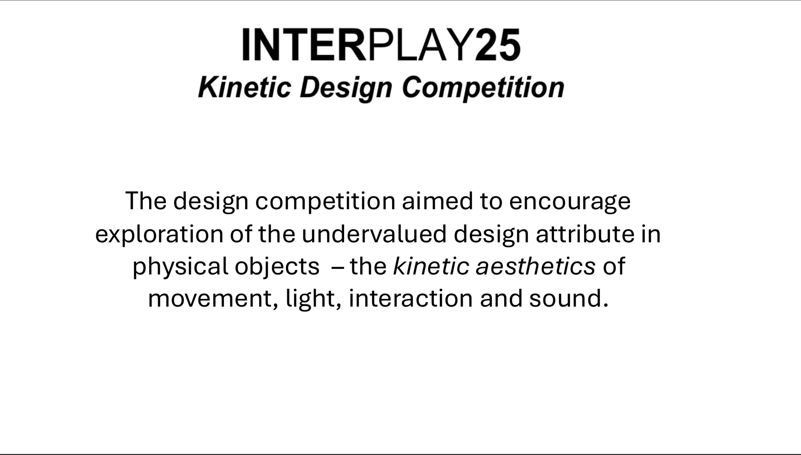 INTERPLAY25